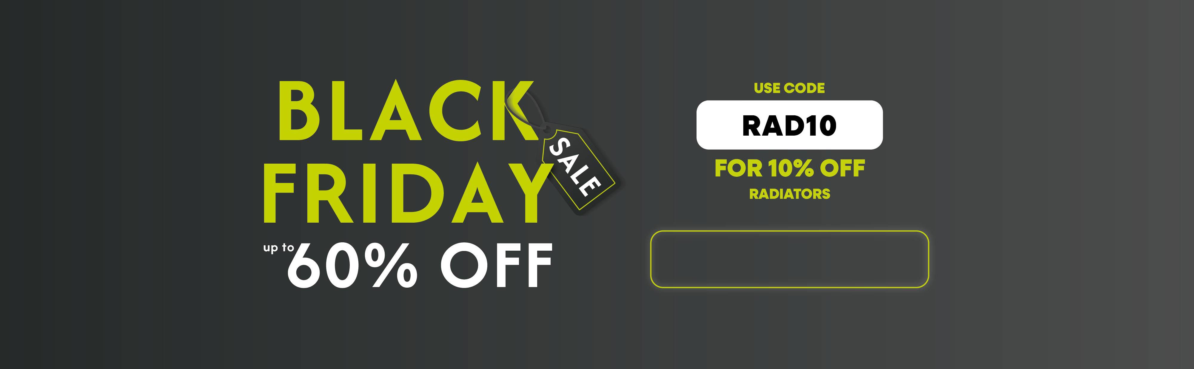 60% OFF BLACK FRIDAY SALE