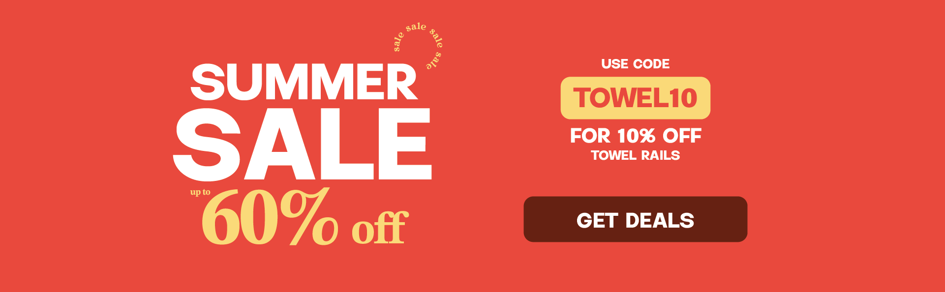 Summer Sale 60% off!