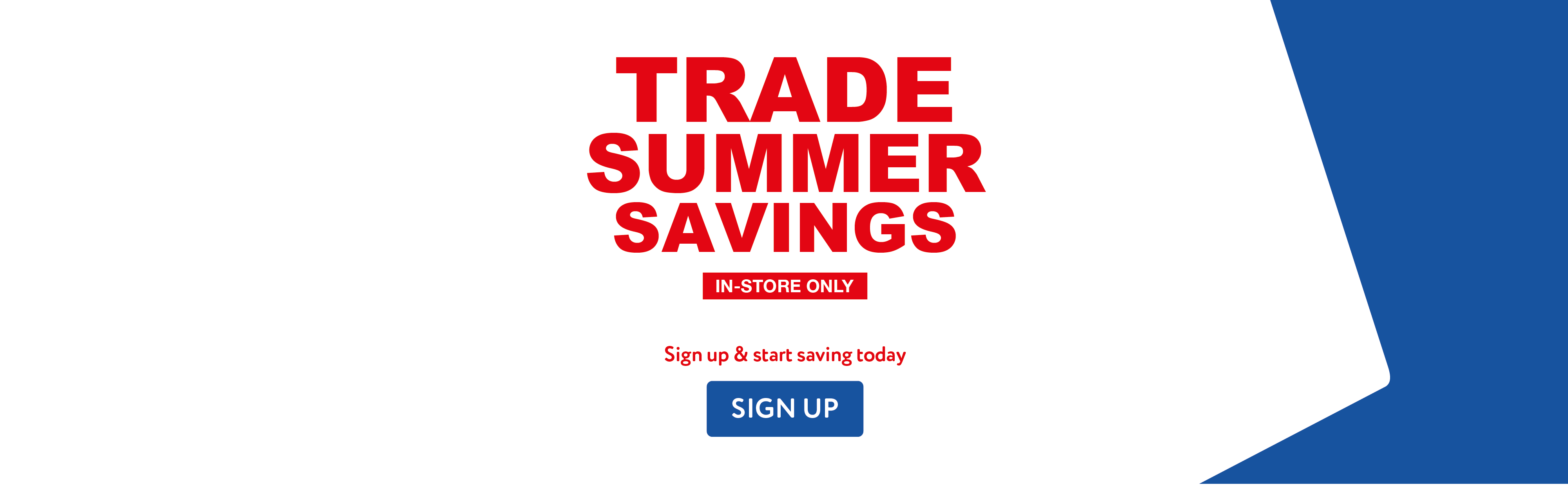 Trade Summer Savings